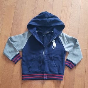 👦Polo👦Toddler boy 5T hoodie
